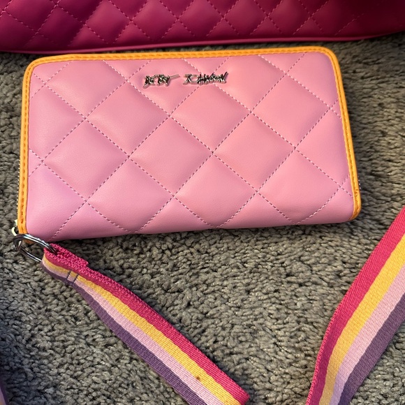 Betsey Johnson Bag and Wallet. Worn only once - Picture 2 of 10
